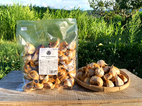 【大特価セール!!】青森県産 最高級☆甘～い黒にんにく(バラ500g)【数量限定】
