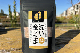 【希少な国産】風味、香り良し！洗い金ごま×５袋【2024年度産】