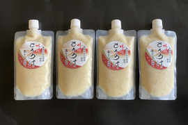 【冬ギフト】静岡産自然薯・大和芋【自薯入り味付きとろろ汁】チューブ式（285g×4本）【お中元】