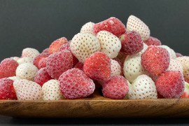 赤白２種果実まるごと！！【冷凍いちご】500ｇ×2