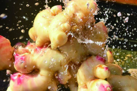 【付録：生姜レシピ】(業務用)柔らかい！薬味屋人作の島原百年生姜®〈熟成生姜〉（4kg）