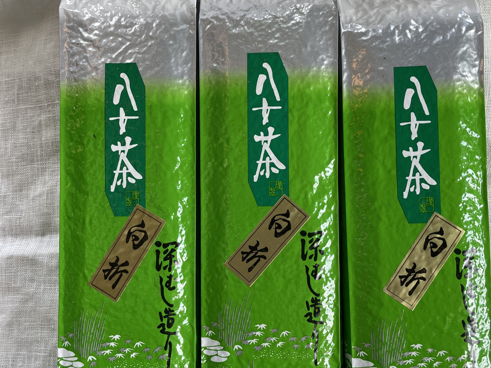 【✨リピーター様率No1✨】たつみ園の八女茶白折300ｇ３本セット！