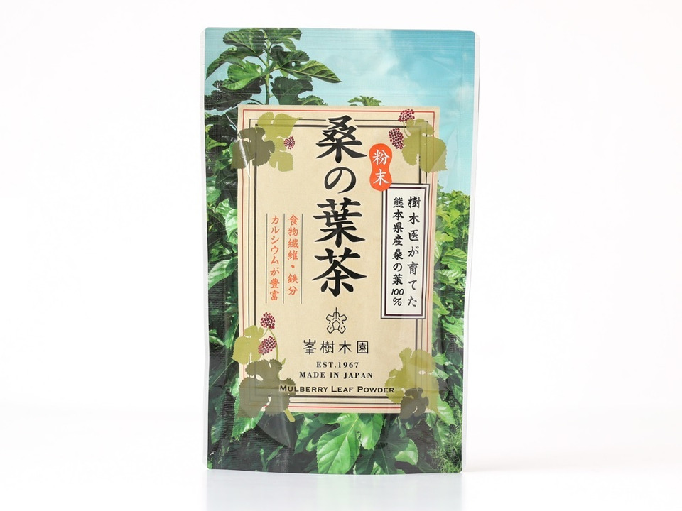 樹木医が育てた飲みやすい桑の葉茶 粉末50g  農薬・化学肥料不使用  簡単便利！パウダータイプ・1袋　【熊本県産】JGAP認証