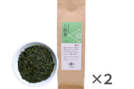【農薬・化学肥料不使用】上煎茶 やぶきた 静岡県産 100g 2本セット