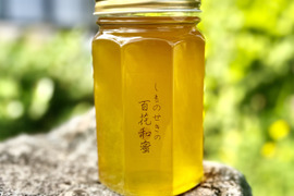 稀少なニホンミツバチの百花蜜 500g