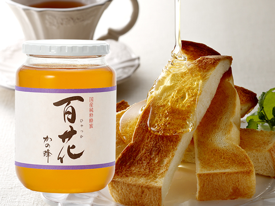 百花はちみつ 1kg（瓶）非加熱 はちみつ専門店【かの蜂】 国産純粋蜂蜜