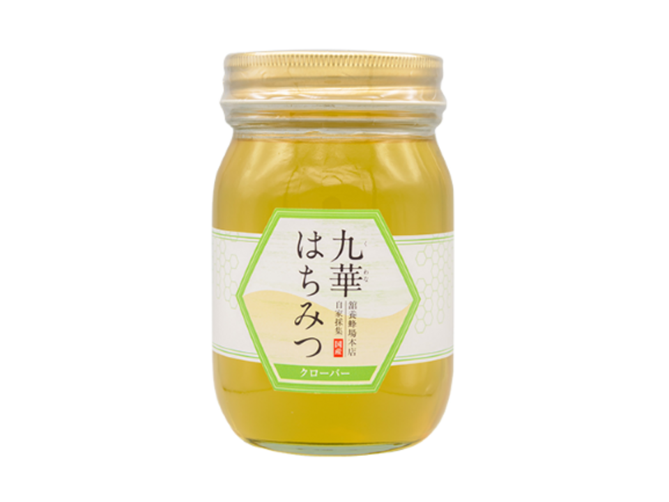 【お徳用500ｇ】養蜂家直送！完全自家採集の北海道／十勝産クローバーはちみつ【九華はちみつ】