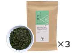 【農薬・化学肥料不使用】上煎茶 おくみどり 静岡県産 50g 3袋セット