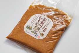 【五つ星ひょうご認定】無添加・天然醸造「矢田川みそ」　１kg/袋詰 　味噌